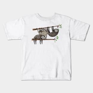 Faultiere - Sloth Kids T-Shirt